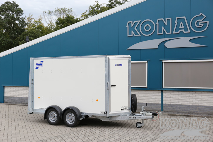 Ifor Williams Boxvan BV105G gesloten wagen met deur/klep combinatie 303x147x183 cm 2700 kg