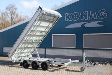 Konag Proline driezijdige kipper tridemas XXL 401x202 cm 3500 kg bladvering