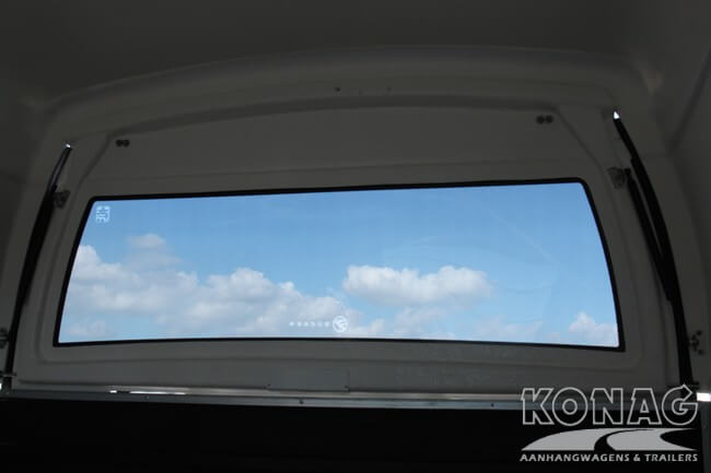 Doorkijk panorama achterklep Careliner