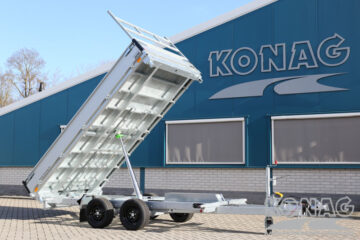 Konag Proline driezijdige tandemas kipper 331x185 cm 3500 kg