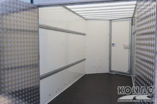 Ifor Williams Boxvan BV126G gesloten wagen met deur/klep combinatie 364x173x214 cm 3500 kg
