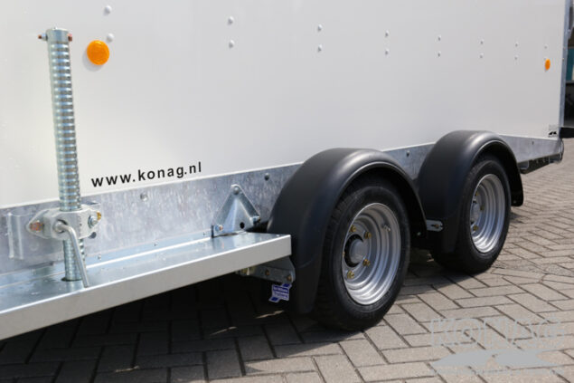 Ifor Williams Boxvan BV126G gesloten wagen met deur/klep combinatie 364x173x214 cm 3500 kg
