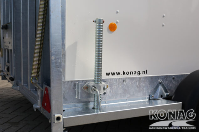 Ifor Williams Boxvan BV126G gesloten wagen met deur/klep combinatie 364x173x214 cm 3500 kg