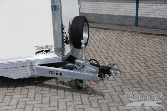 Ifor Williams Boxvan BV126G gesloten wagen met deur/klep combinatie 364x173x214 cm 3500 kg