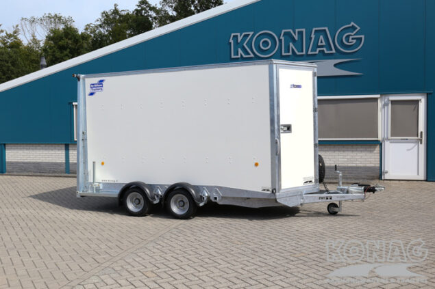 Ifor Williams Boxvan BV126G gesloten wagen met deur/klep combinatie 364x173x214 cm 3500 kg