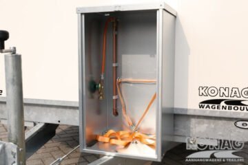 Gasfleskast voor 1 gasfles