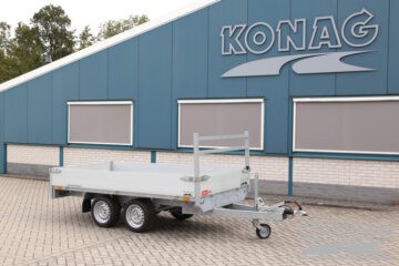 Konag Easyline verlaagde tandemas plateauwagen 310x160 cm 750 kg