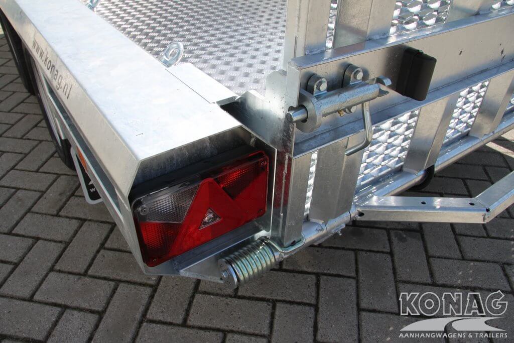 Hulco Terrax-2 3000 tandemas-transporter 394x180 cm 3000 kg