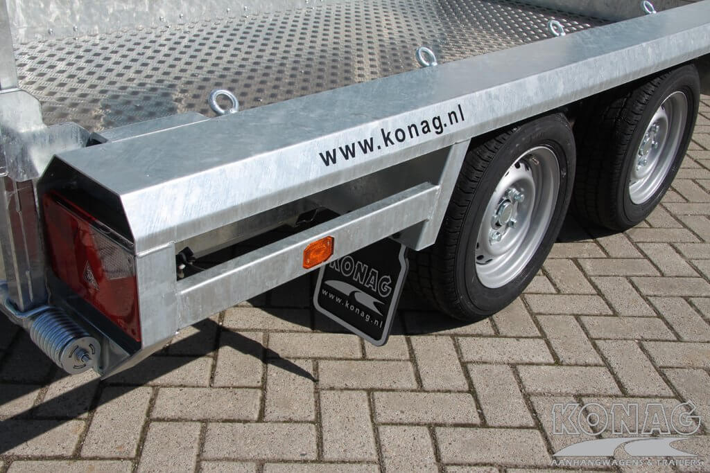 Hulco Terrax-2 3000 tandemas-transporter 394x180 cm 3000 kg LK