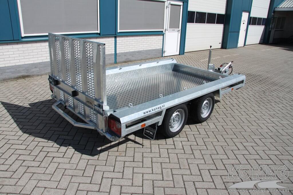 Hulco Terrax-2 3000 tandemas-transporter 394x180 cm 3000 kg