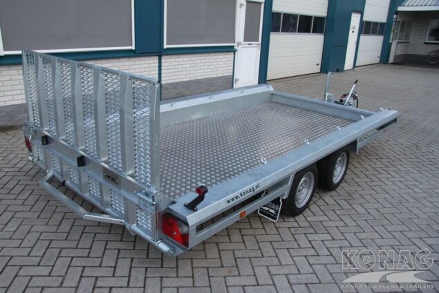 Hulco Terrax-2 3000 tandemas-transporter 394x180 cm 3000 kg LK