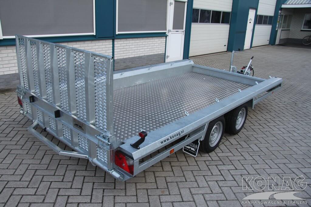 Hulco Terrax-2 3000 tandemas-transporter 394x180 cm 3000 kg LK