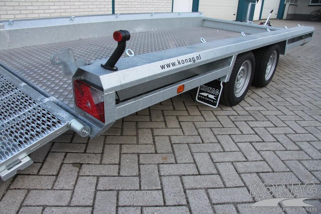 Hulco Terrax-2 3000 tandemas-transporter 394x180 cm 3000 kg LK