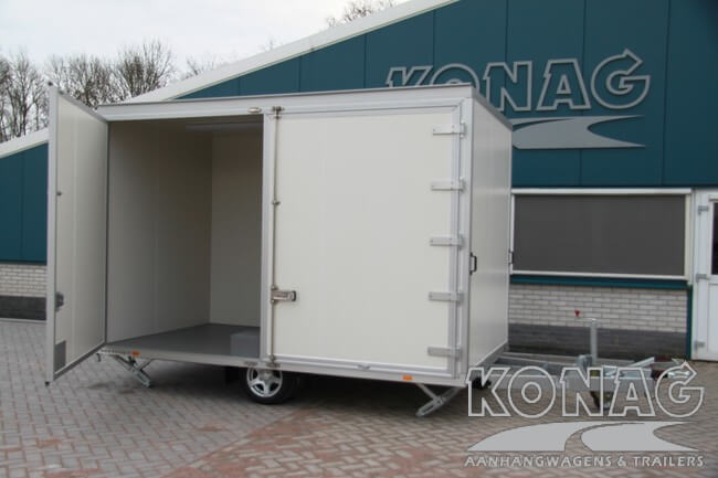 Konag promotiewagen met zijkleppen