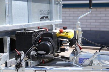Ifor Williams CT166 kantelbare machinetransporter