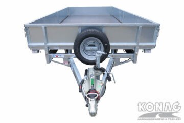 Proline tandemas plateauwagen 500x200 cm touwhaak