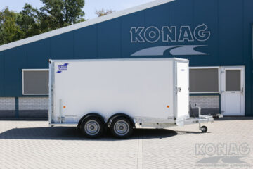 Ifor Williams Boxvan BV126 gesloten wagen met deur/klep combinatie 364x173x183 cm 3500 kg