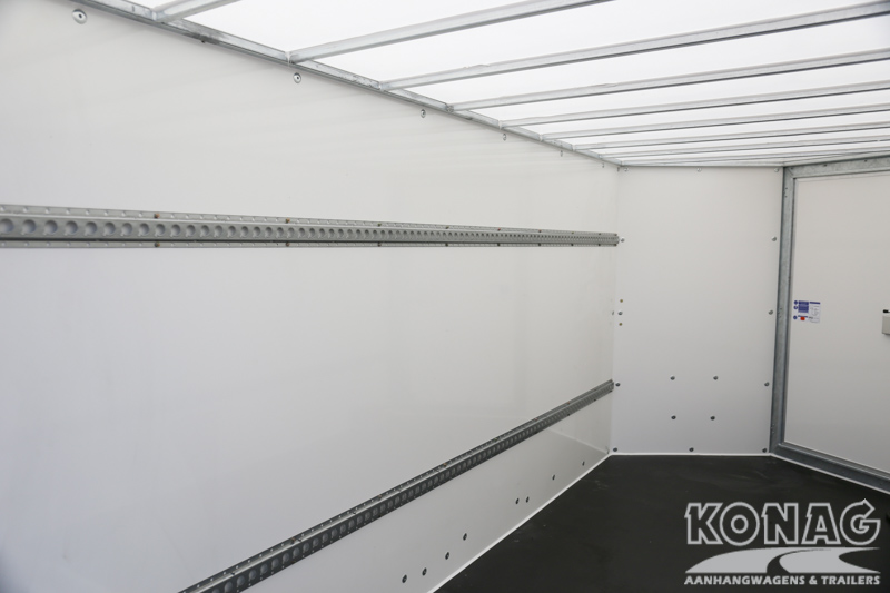 Ifor Williams Boxvan BV126 gesloten wagen met deur/klep combinatie 364x173x183 cm 3500 kg