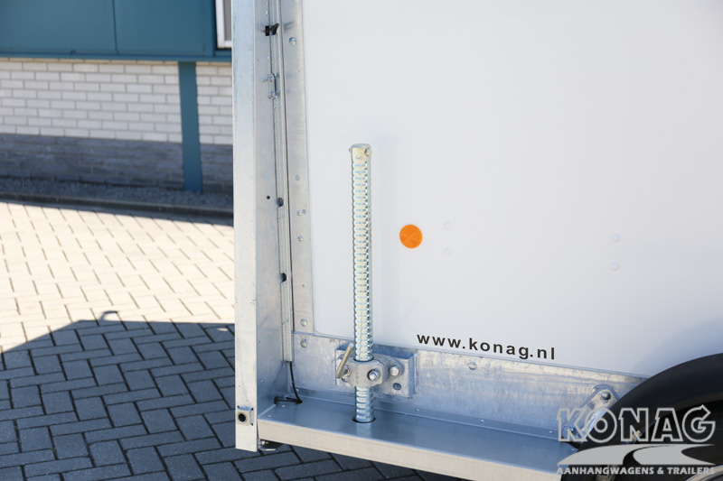 Ifor Williams Boxvan BV126 gesloten wagen met deur/klep combinatie 364x173x183 cm 3500 kg