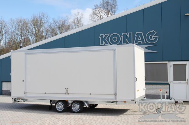 Konag gesloten presentatiewagen 545x200x200 cm 3100 kg