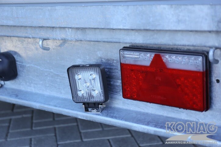 Konag huifaanhangwagen met schuifzeilen 510x245x250 cm 3500 kg