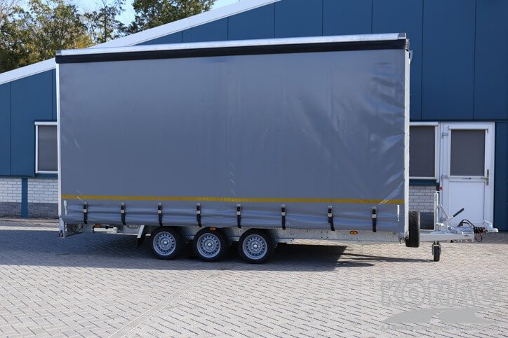 Konag huifaanhangwagen met schuifzeilen