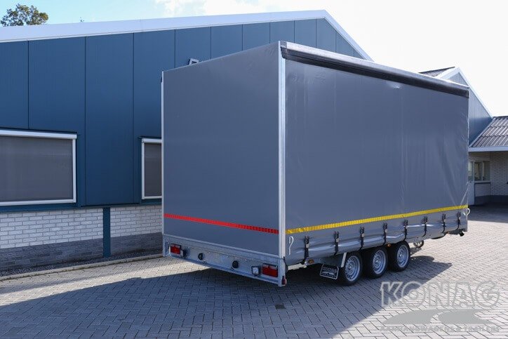 Konag huifaanhangwagen met schuifzeilen 510x245x250 cm 3500 kg