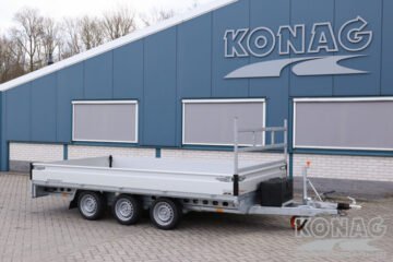 Proline tridemasser plateauwagen 400x220 steunpoten