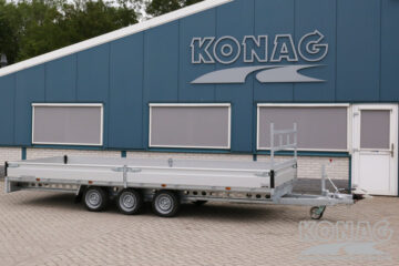 Konag Proline tridemas plateauwagen 551x202 cm 3500 kg