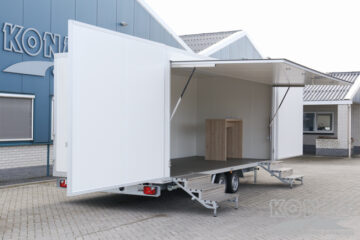 Extra paneel voor reclame (wegdraaibaar)