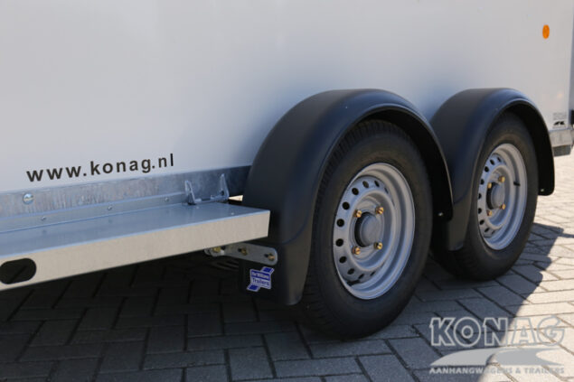 Ifor Williams Boxvan BV105G gesloten wagen met deur/klep combinatie 303x147x214 cm 2700 kg