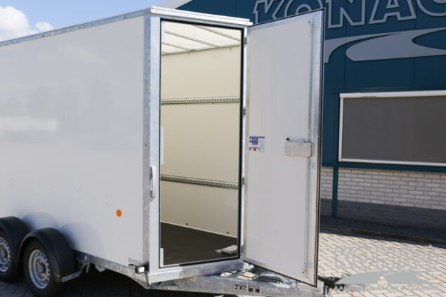 Ifor Williams Boxvan BV105G gesloten wagen met deur/klep combinatie 303x147x214 cm 2700 kg