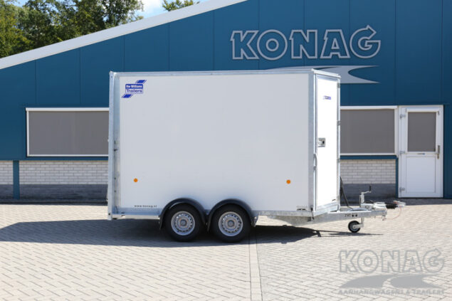 Ifor Williams Boxvan BV105G gesloten wagen met deur/klep combinatie 303x147x214 cm 2700 kg