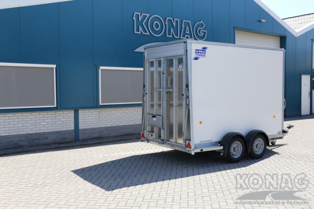 Ifor Williams Boxvan BV105G gesloten wagen met deur/klep combinatie 303x147x214 cm 2700 kg