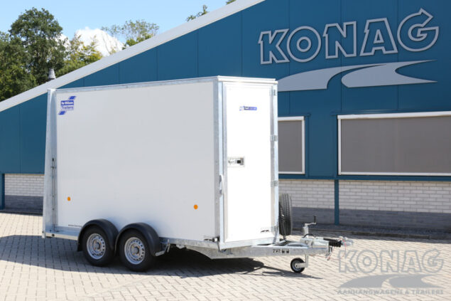 Ifor Williams Boxvan BV105G gesloten wagen met deur/klep combinatie 303x147x214 cm 2700 kg