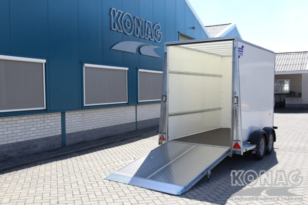 Ifor Williams Boxvan BV105G gesloten wagen met deur/klep combinatie 303x147x214 cm 2700 kg