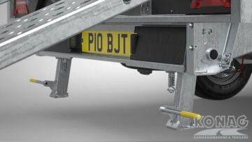 Brian James Kick-downbediening voor achterste steunpoten