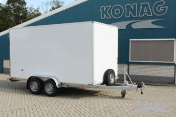 Proline tandemas gesloten aanhangwagen 350x190x200 cm 2100 kg