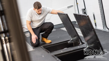 Brian James RT 7 centrale opbergbakken