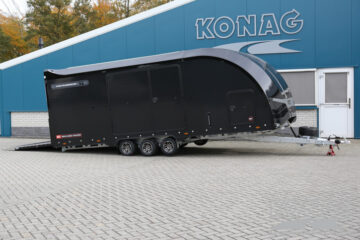 Brian James Trailers Race Transporter 7 autotransporter 600x230 cm 3500 kg