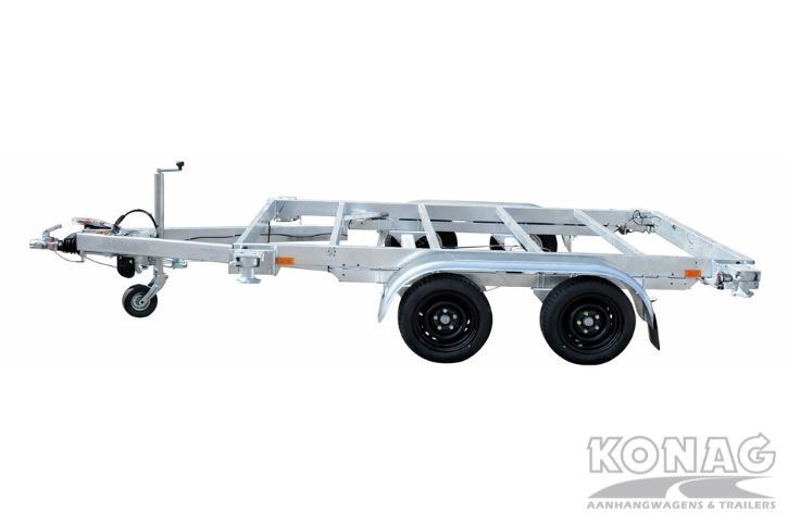 containertrailer 10FT midden