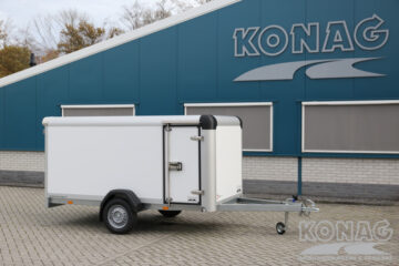 Proline Aero enkelas gesloten aanhangwagen 300x130x150 750 kg