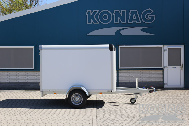 Proline enkelas gesloten aanhangwagen 250x150x150 kg 750 kg