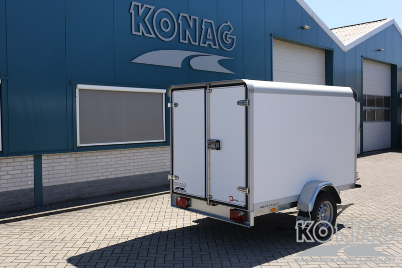 Proline enkelas gesloten aanhangwagen 250x150x150 kg 750 kg