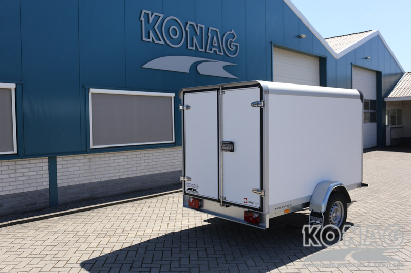 Proline enkelas gesloten aanhangwagen 250x150x150 kg 750 kg