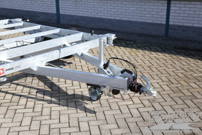 Proline containertrailer 10FT 2700 kg (2x1350)