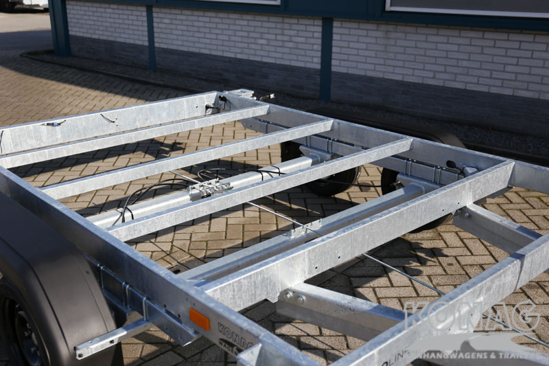 Proline containertrailer 10FT 2700 kg (2x1350)
