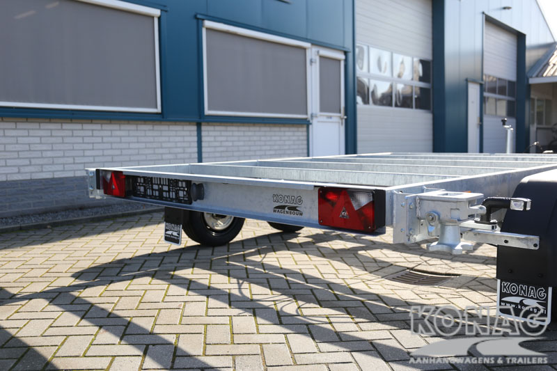 Proline containertrailer 10FT 2700 kg (2x1350)