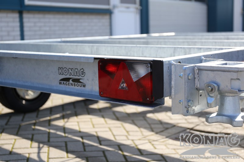 Proline containertrailer 10FT 2700 kg (2x1350)