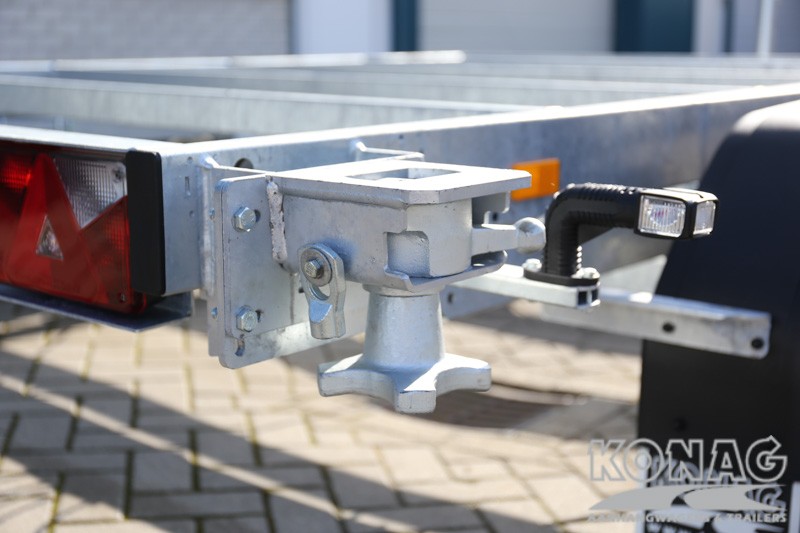 Proline containertrailer 10FT 2700 kg (2x1350)